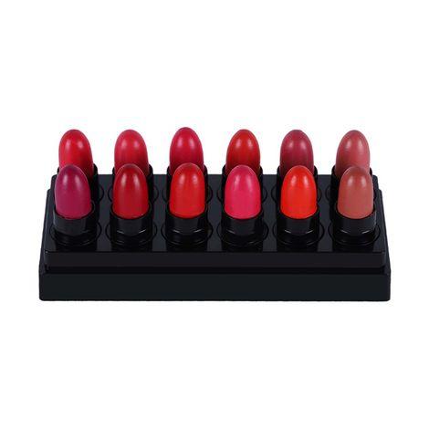 matt look colour madness travel pack lipstick , 12pcs pack, multicolour-a (13.2g)