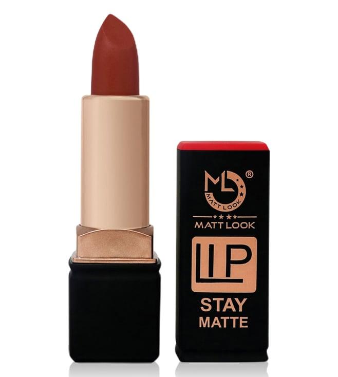 matt look lip stay matte lipstick 11 caramel - 3.5 gm