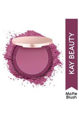 matte blush - deep plum