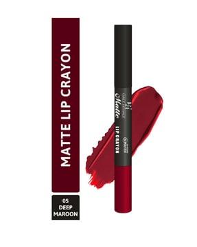 matte lip crayon - 05 deep maroon
