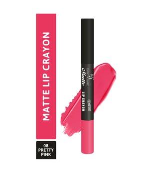 matte lip crayon - 08 pretty pink
