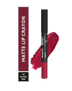 matte lip crayon - 16 scarlet red