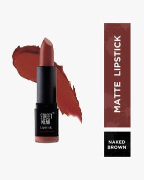 matte lipstick - naked brown