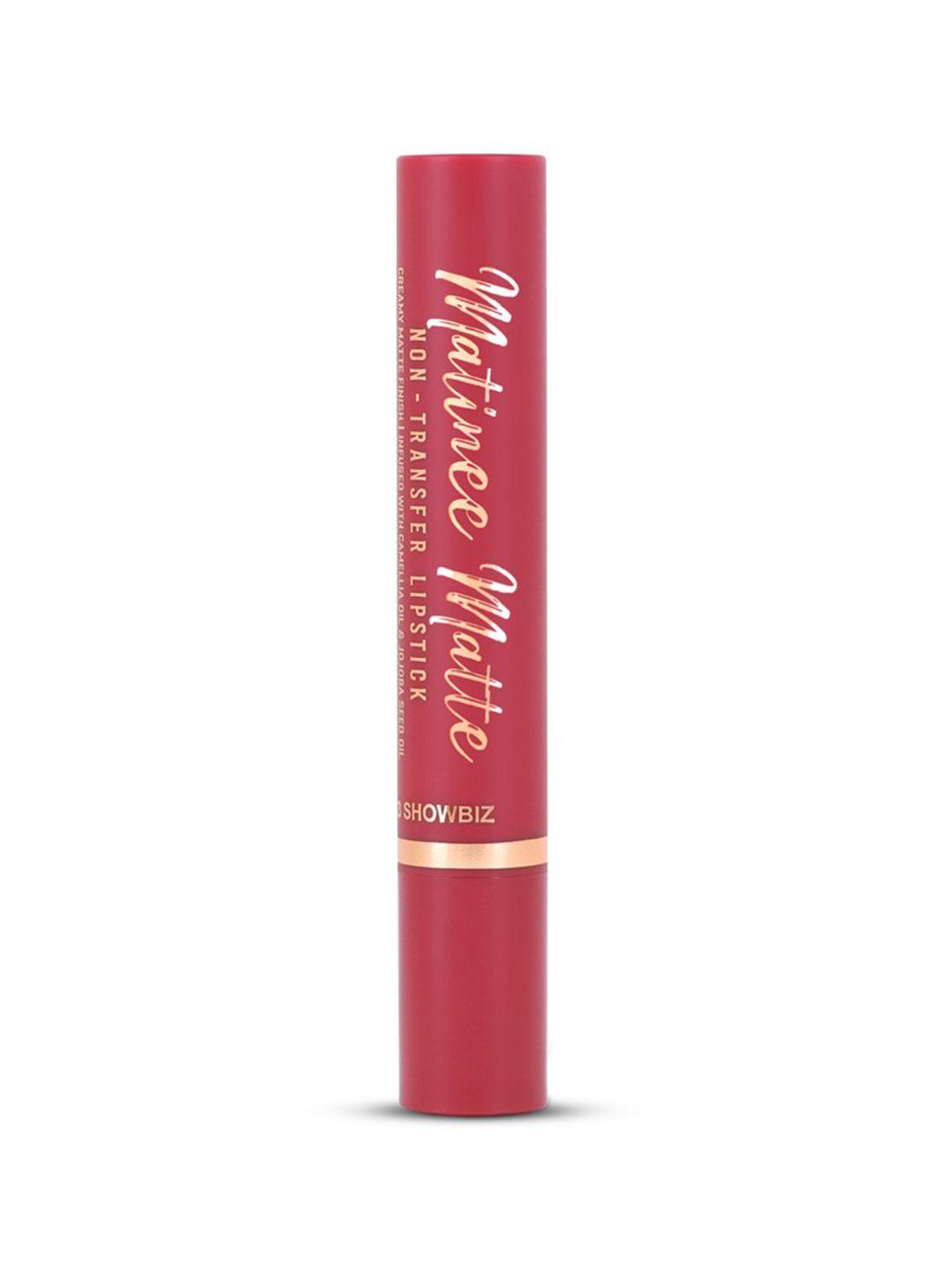 mattlook matinee matte non transfer lipstick with camellia oil - showbiz 13