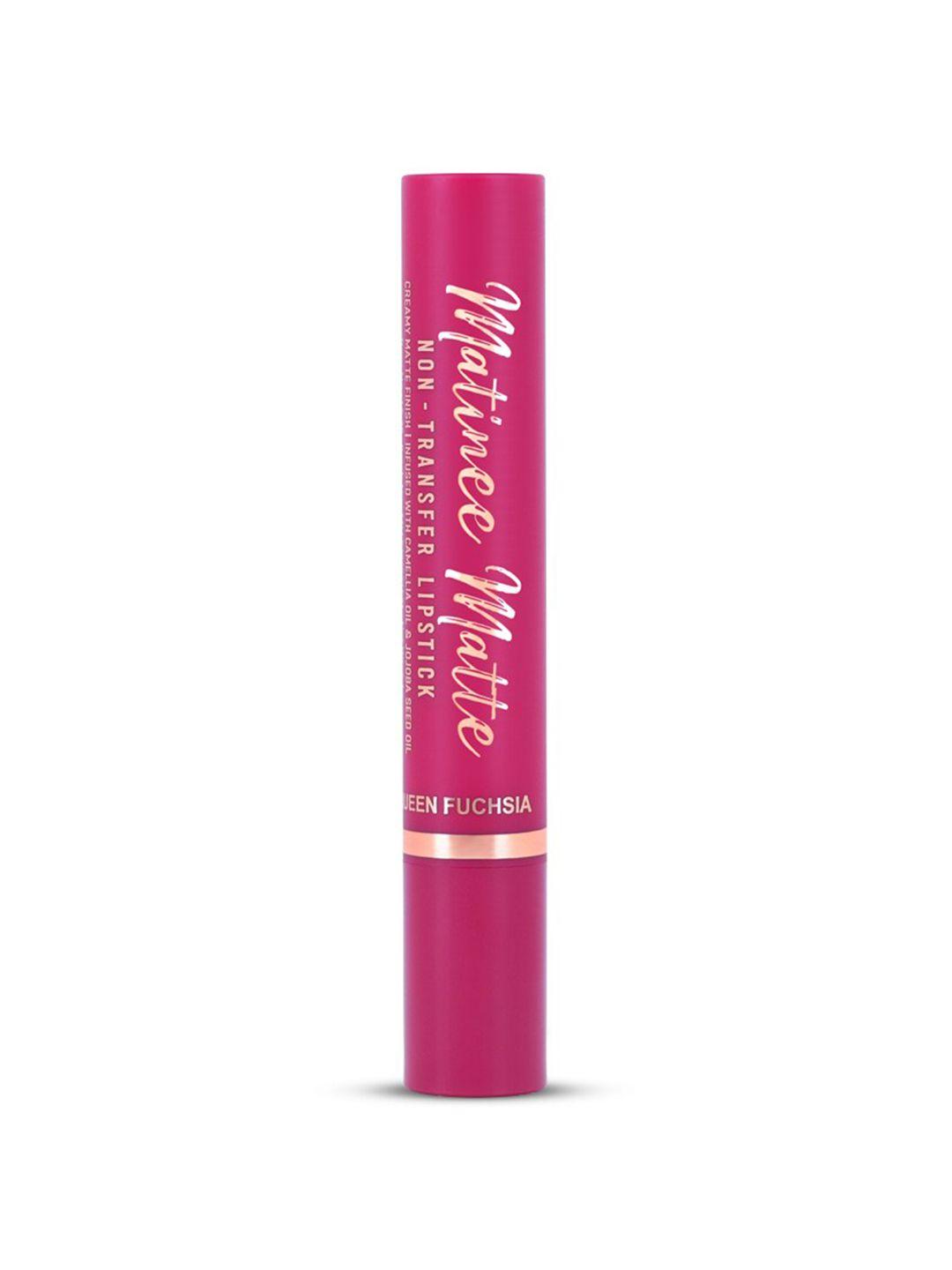 mattlook matinee matte non-transfer lipstick with jojoba oil - queen fuchsia 07