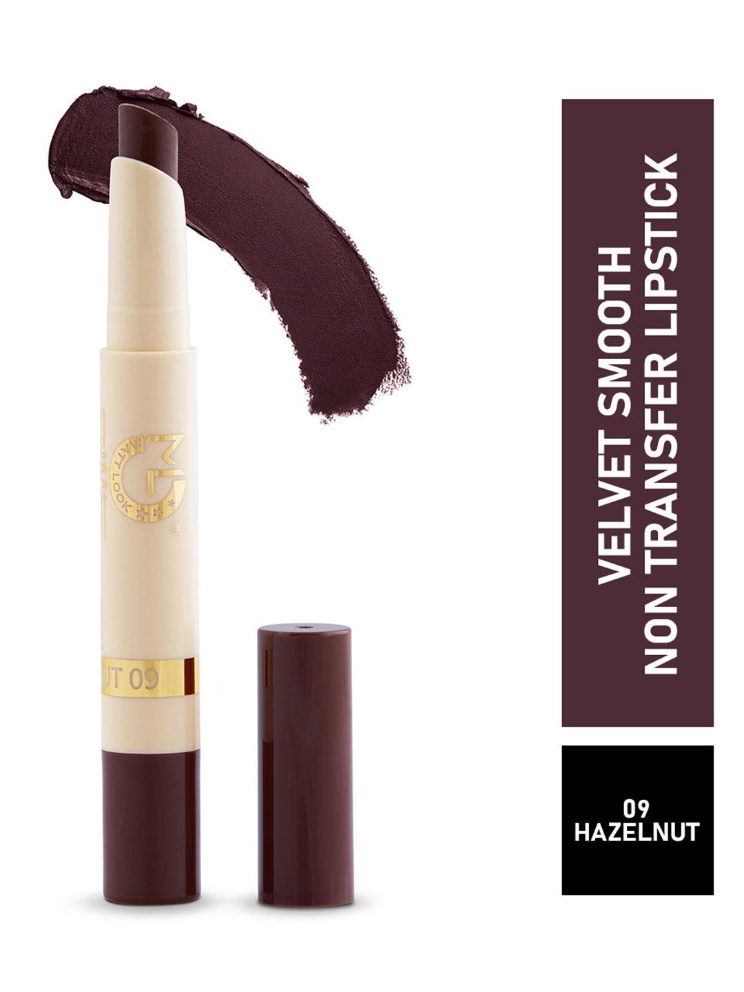 mattlook matt look velvet smooth long lasting & water proof  lipstick, hazelnut (2gm)