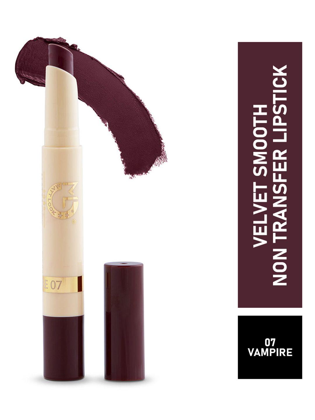 mattlook velvet smooth non-transfer lipstick - vampire 07