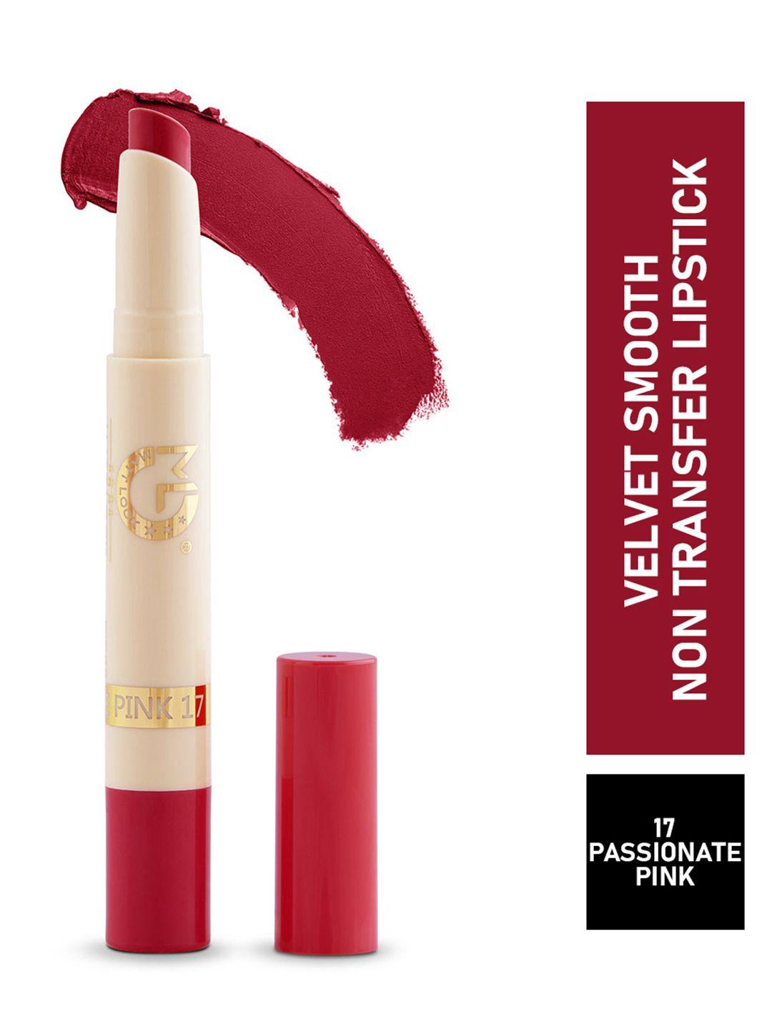 mattlook velvet smooth water proof lipstick - passionate pink