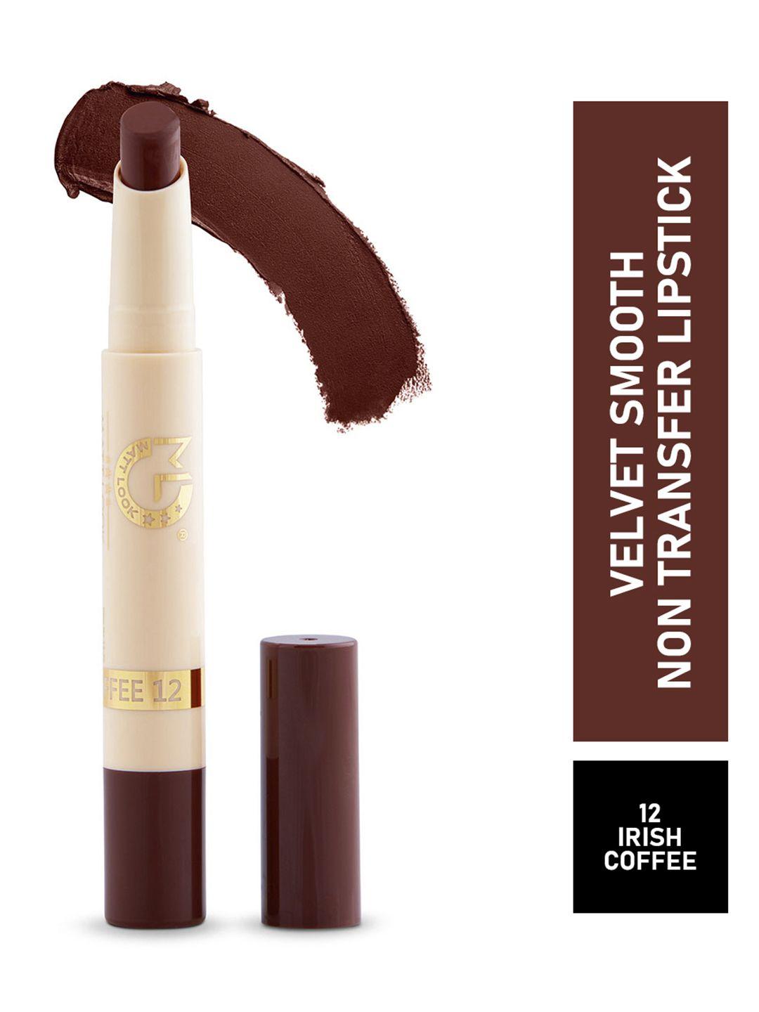 mattlook women velvet smooth non-transfer lipstick - irish coffee 2 gm