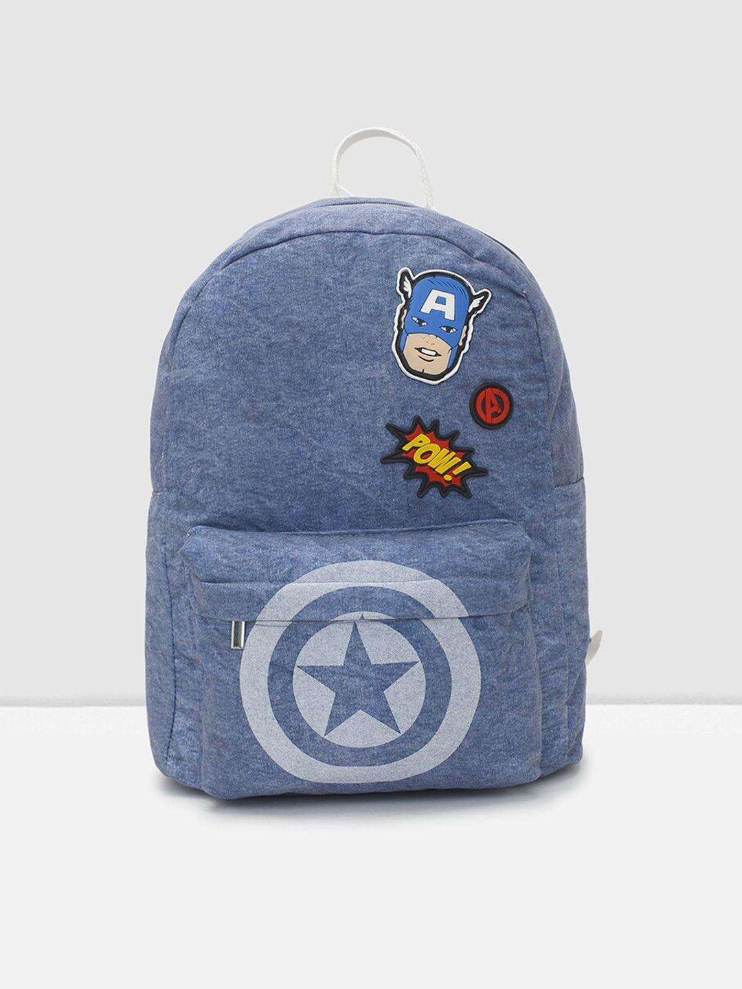 max boys captain america printed small backpack