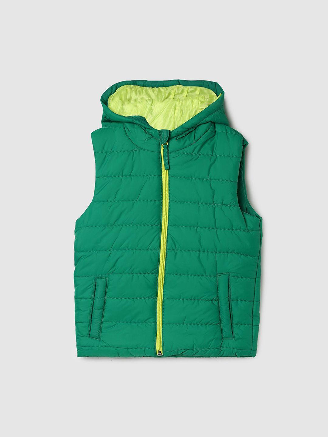 max boys hooded puffer jacket