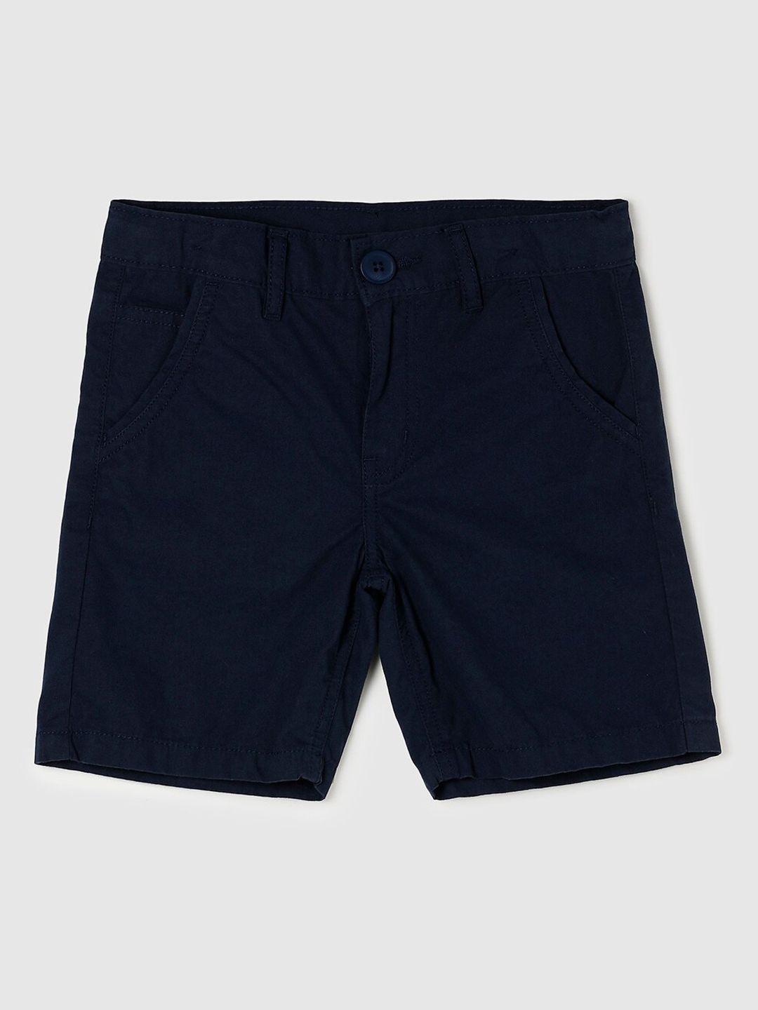 max boys navy blue shorts
