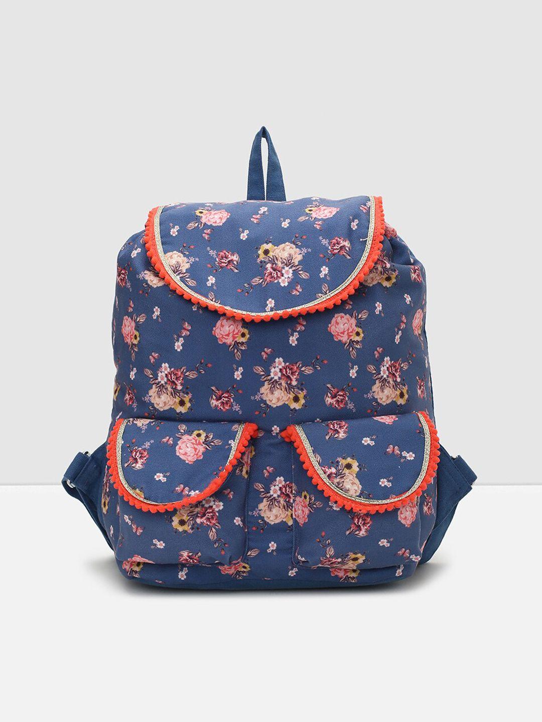 max girls printed non-padded small backpack