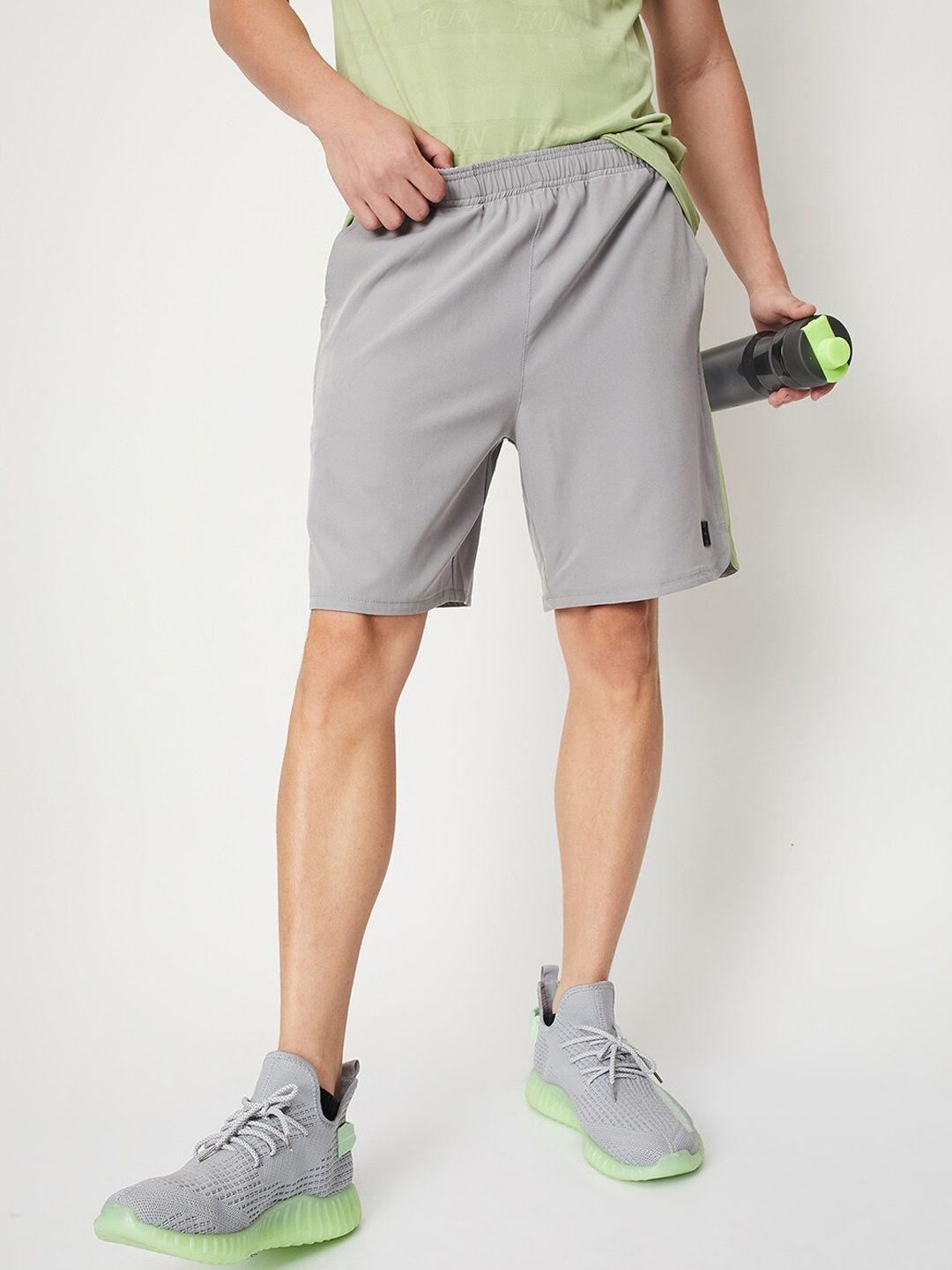 max men mid-rise running sports shorts