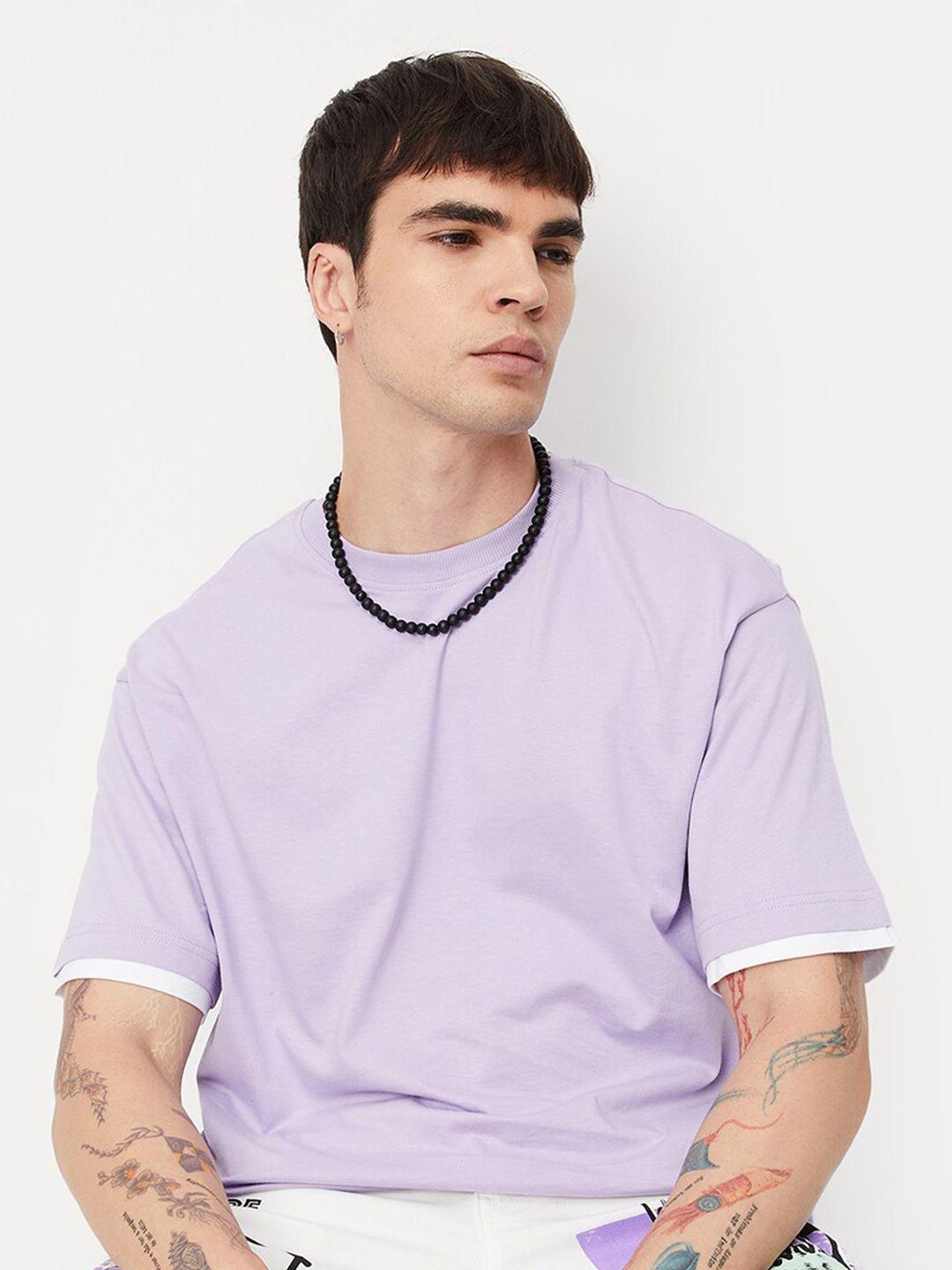 max round neck pure cotton t-shirt