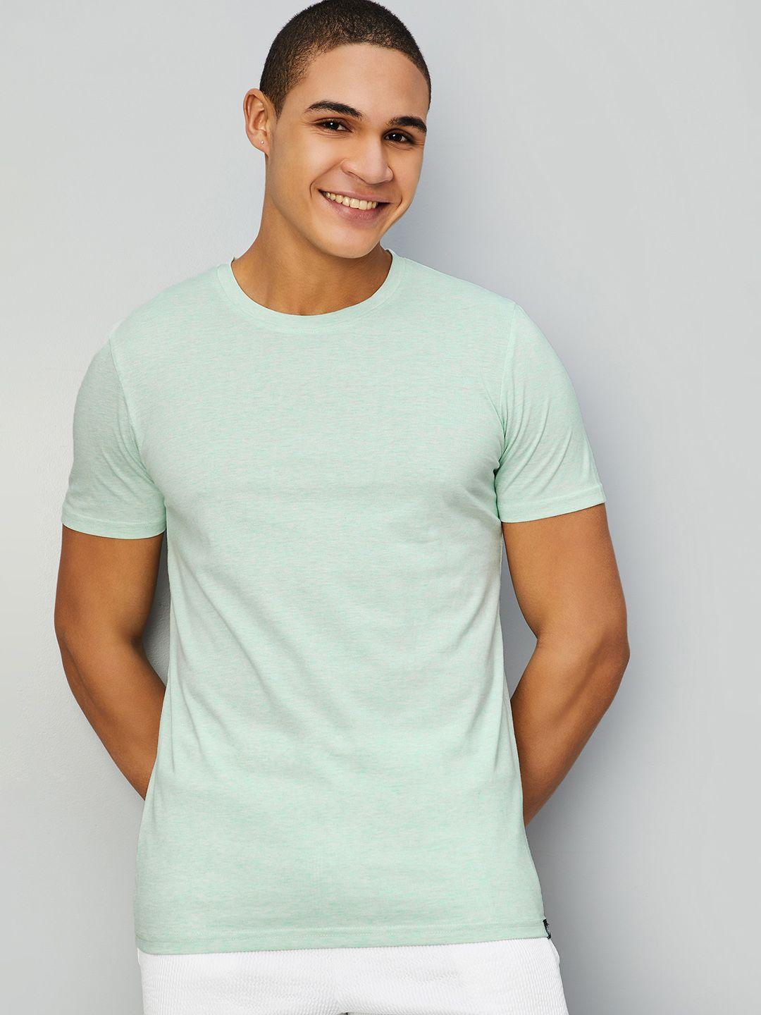 max round neck short sleeves cotton t-shirt