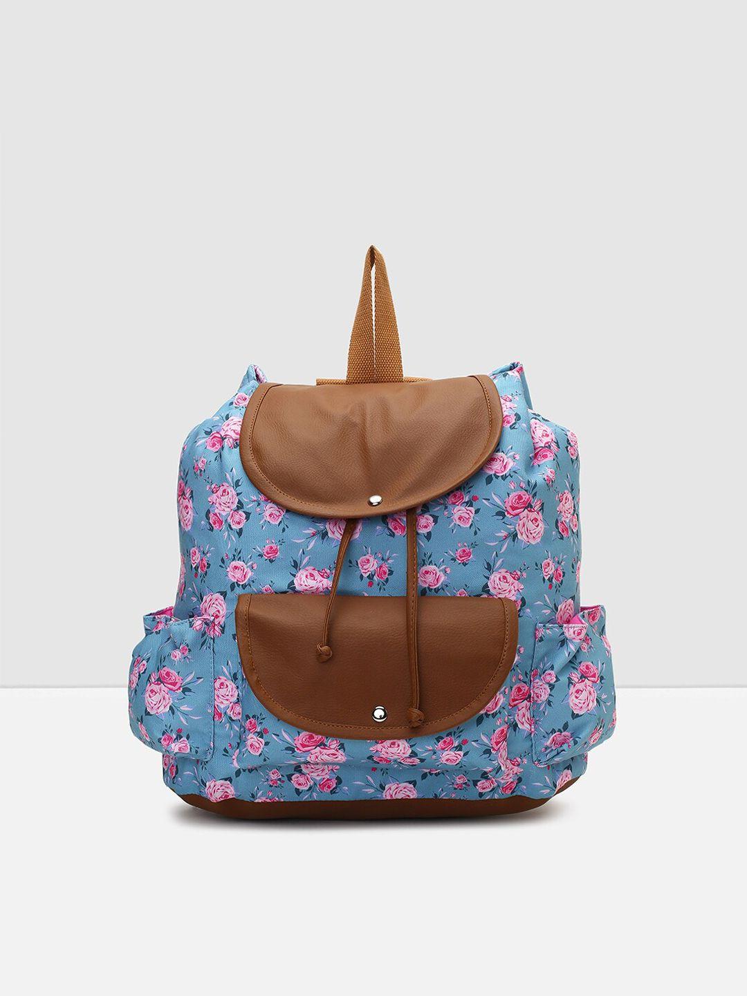 max women floral printed backpack