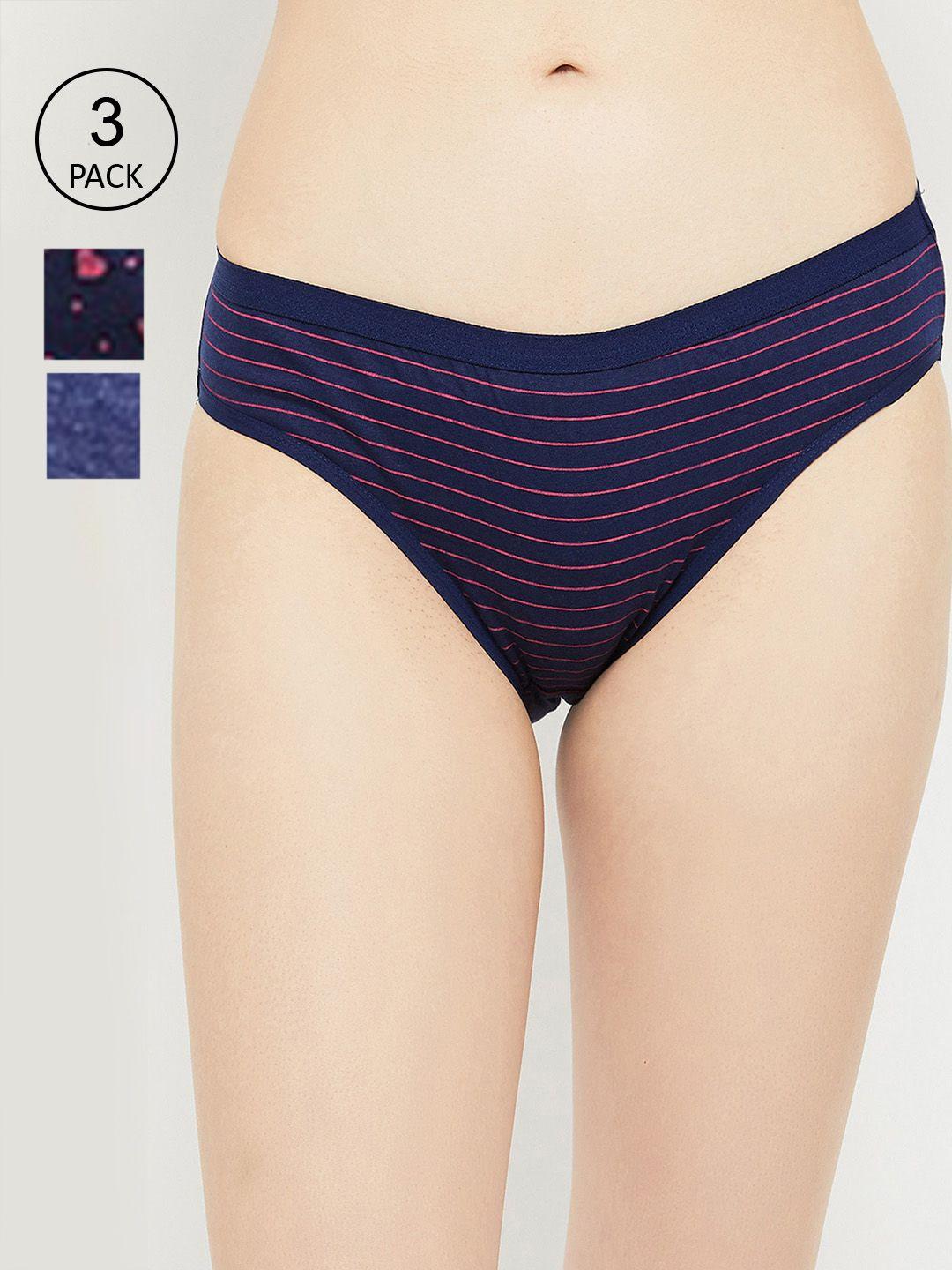 max women pack of 3 hipster briefs