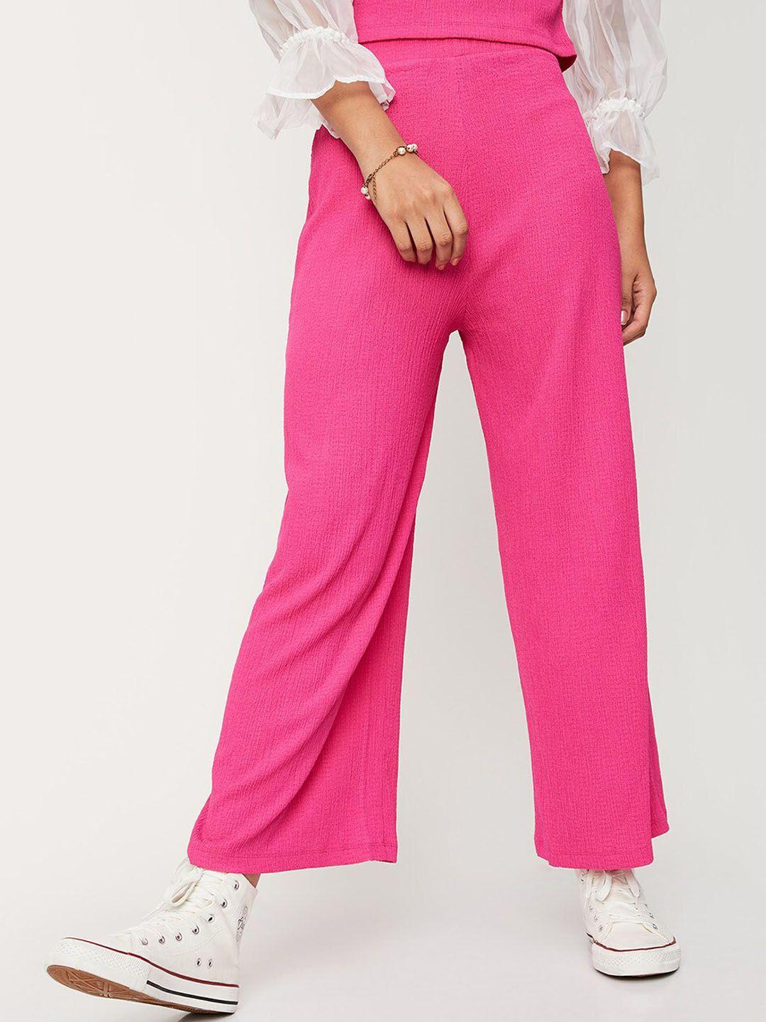 max women parallel trousers