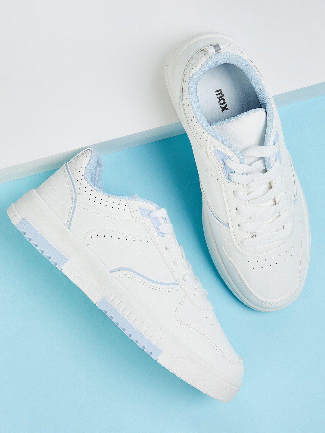 max women perforated sneakers