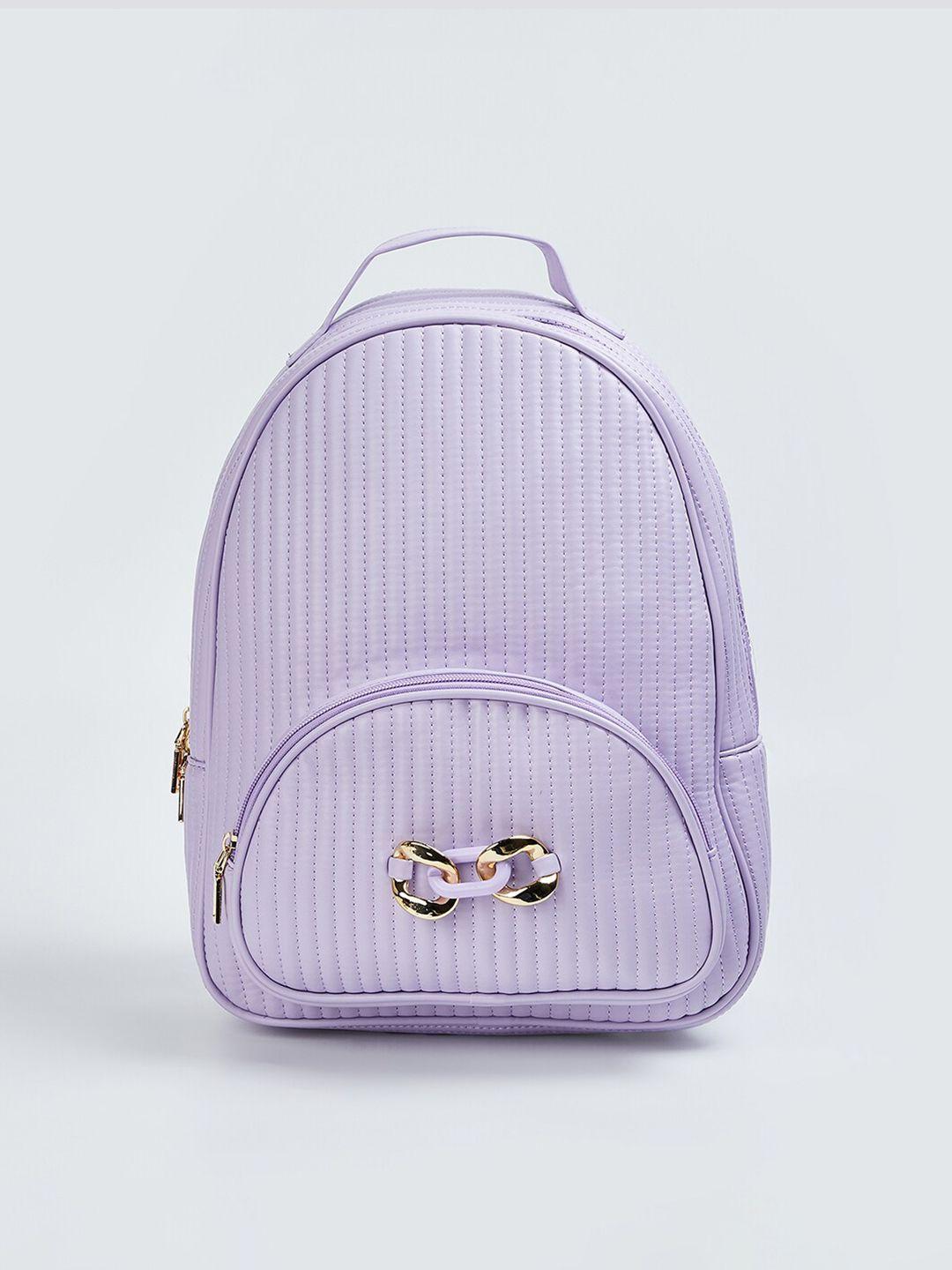 max women purple backpack