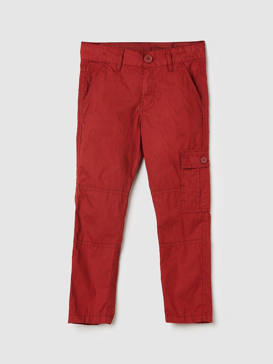max boys coral cargos trousers