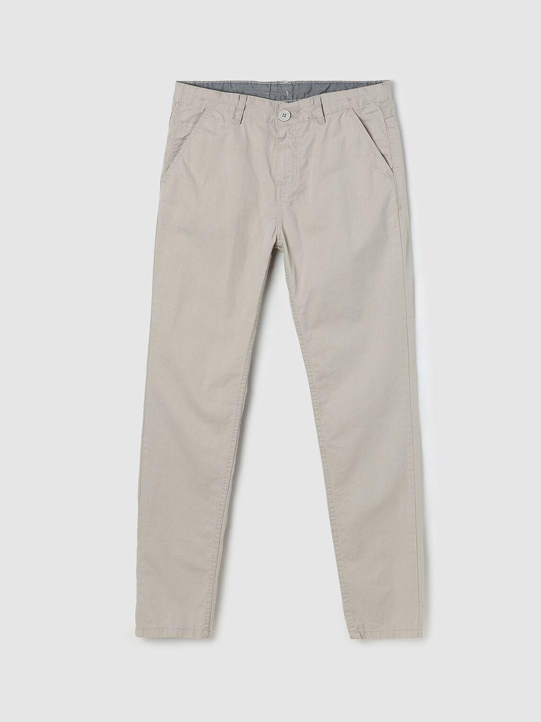max boys cotton chinos trousers