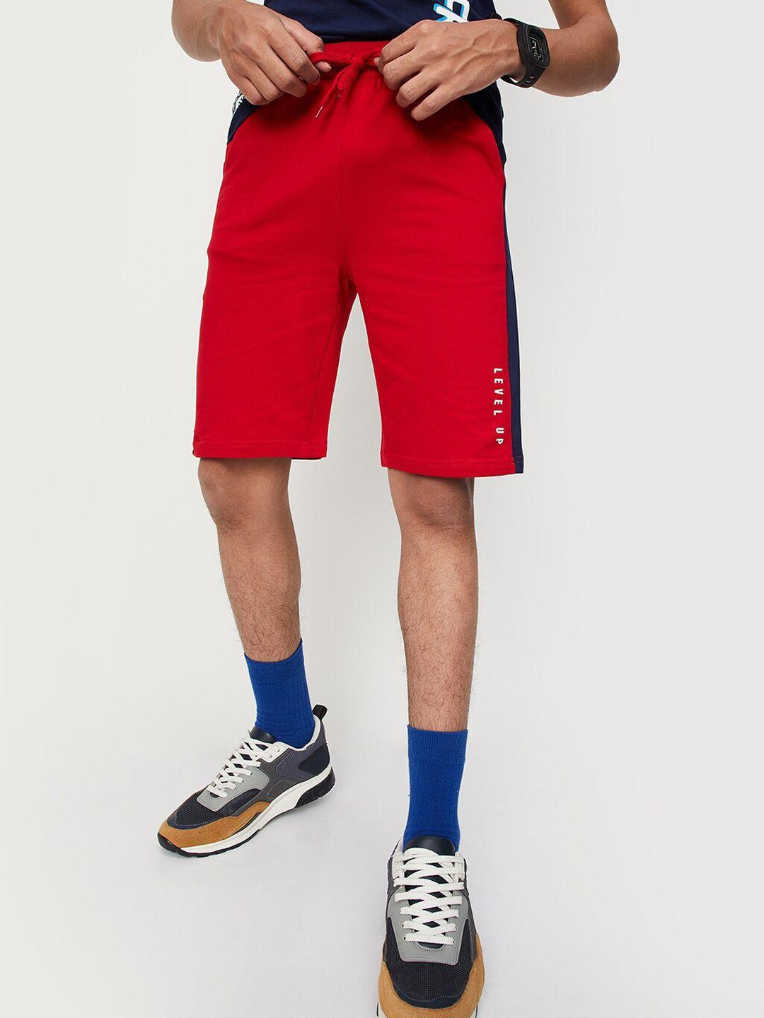 max boys cotton regular fit sports shorts