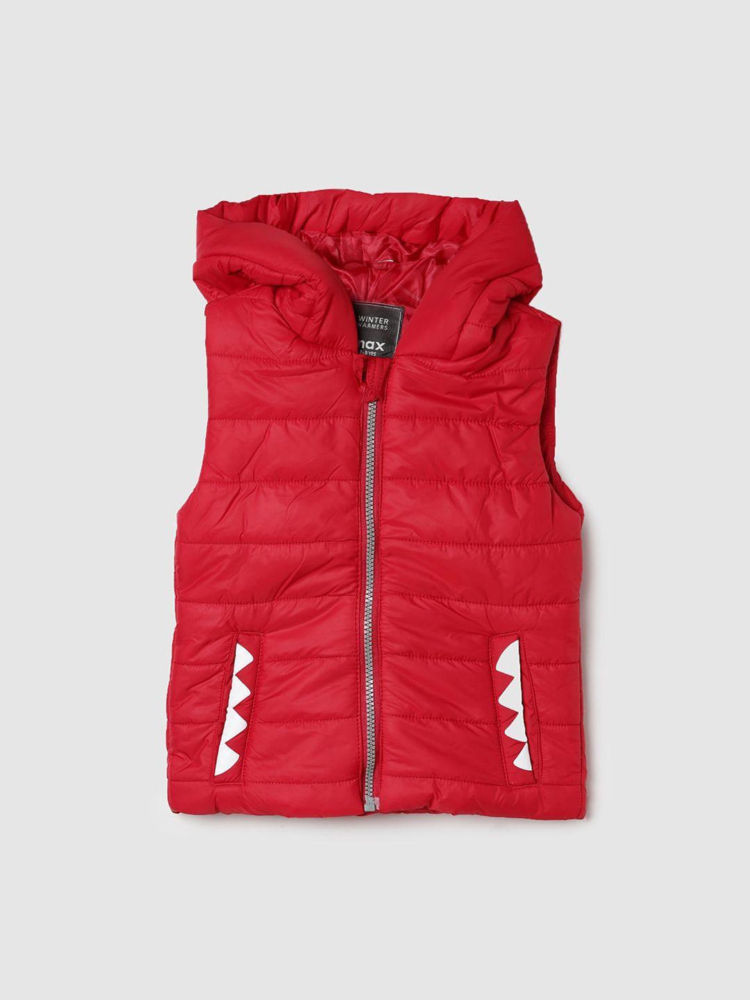 max boys hooded padded jacket