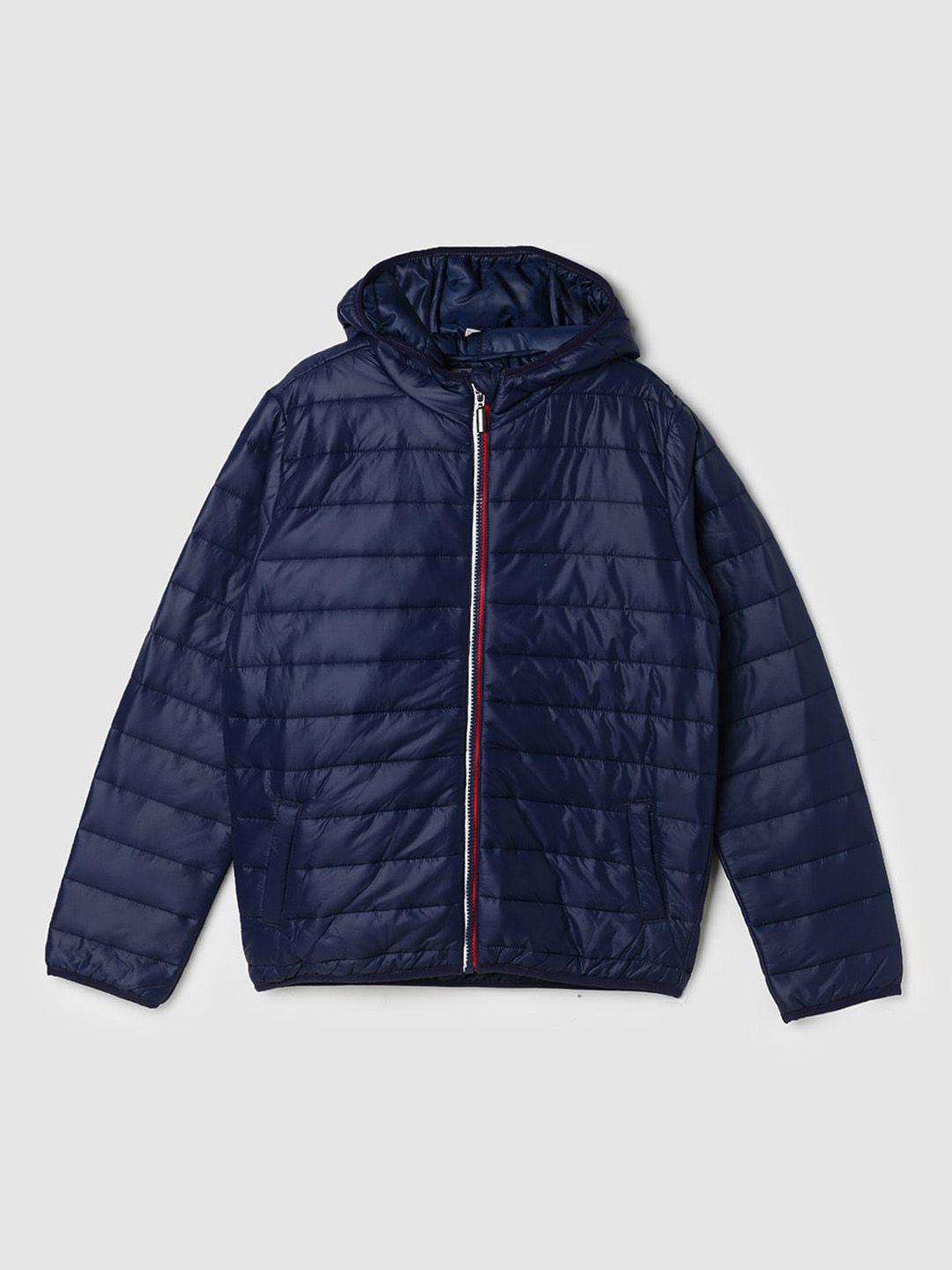 max boys hooded puffer jacket