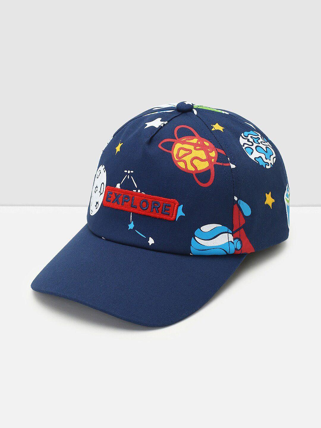 max boys printed pure cotton baseball cap