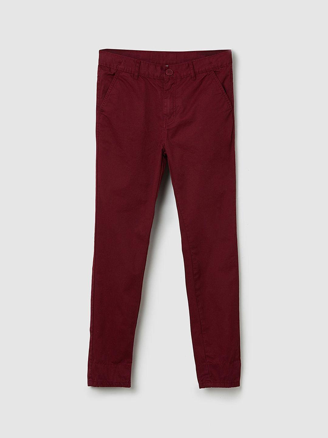 max boys rust trousers