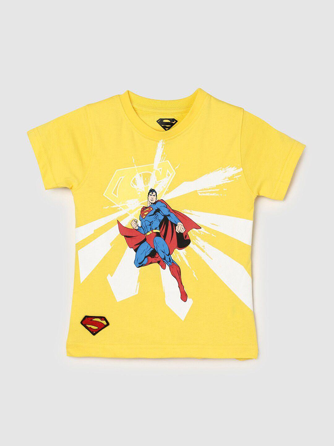 max boys super printed pure cotton t-shirt