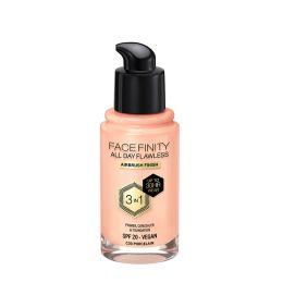 max factor face finity all day flawless 3 in 1 foundation - porcelain(30ml)