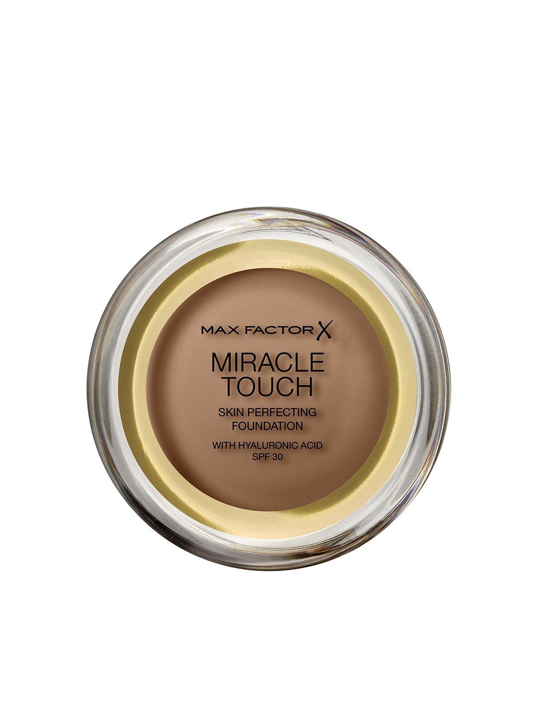 max factor miracle touch foundation - toasted almond- 11.5g