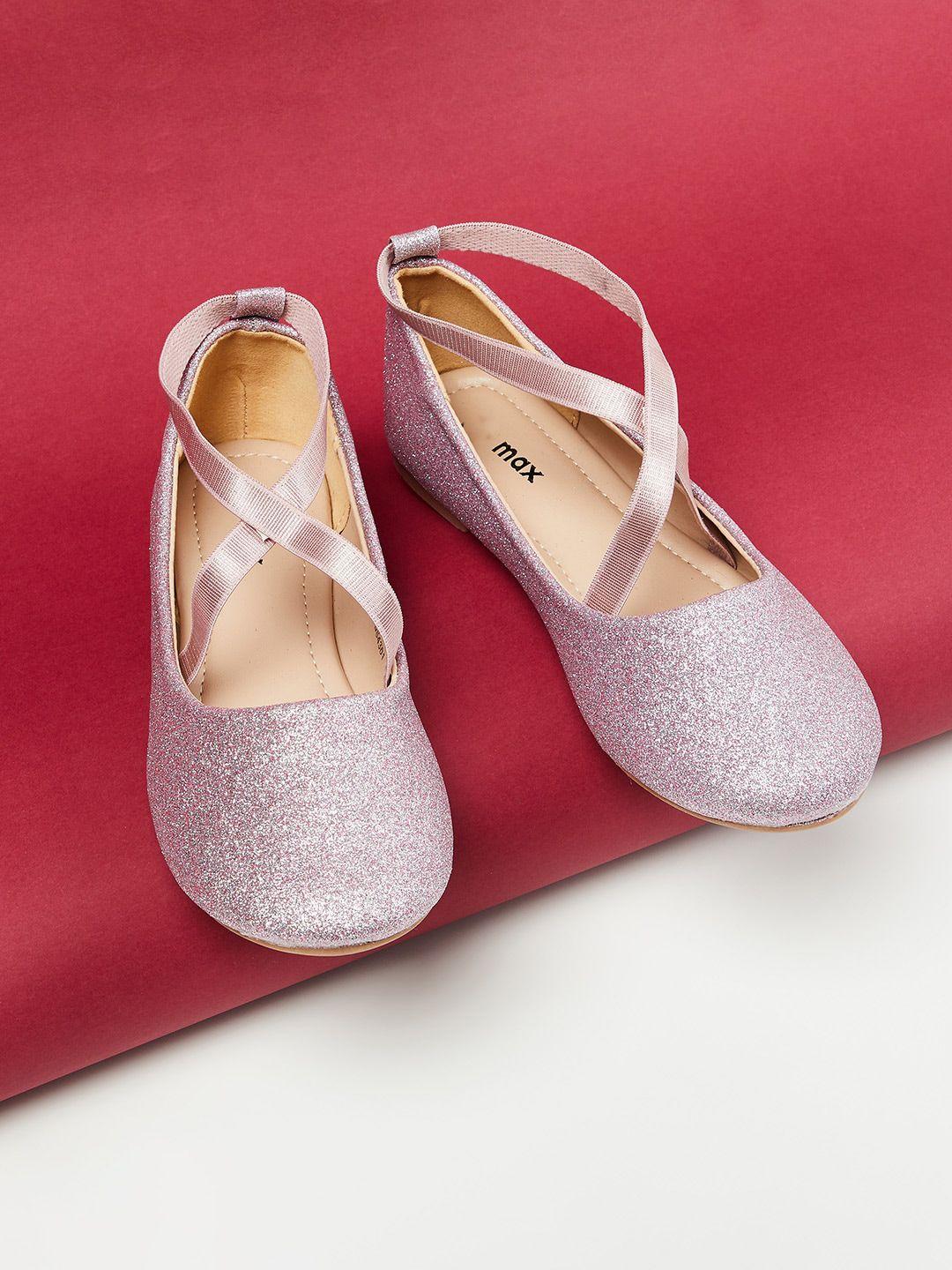 max girls embellished ballerinas