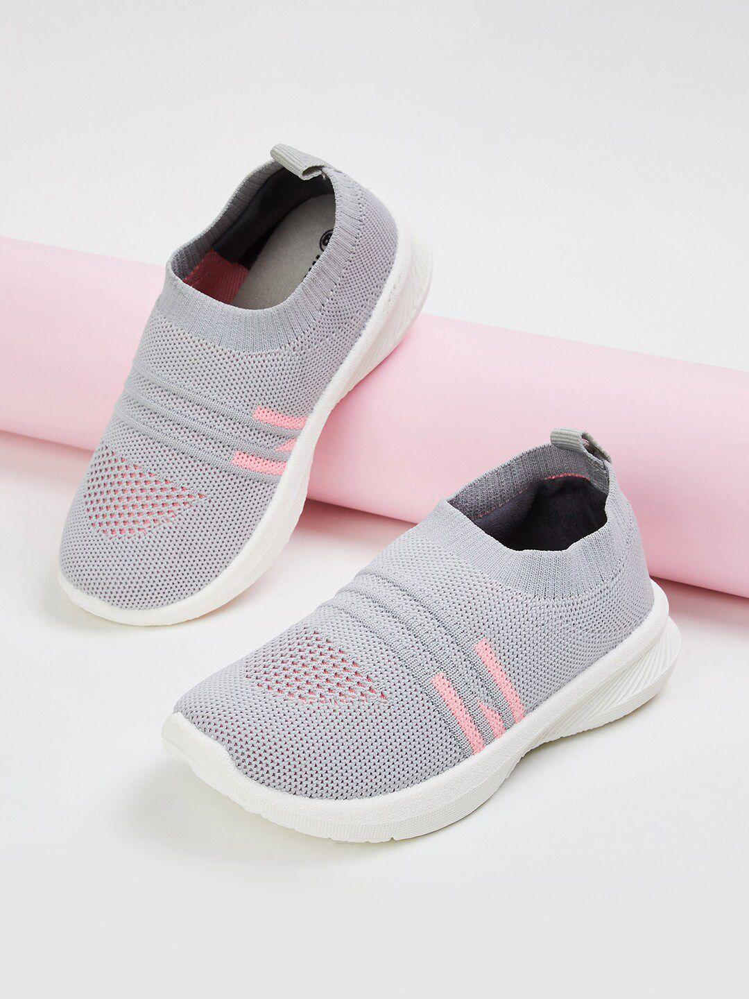max girls grey running shoes