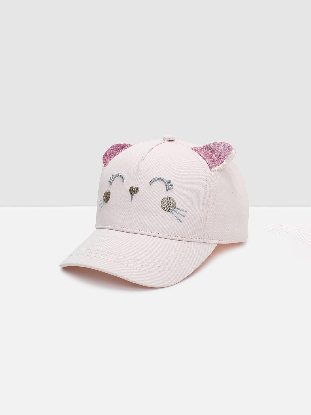 max girls printed pure cotton baseball cap