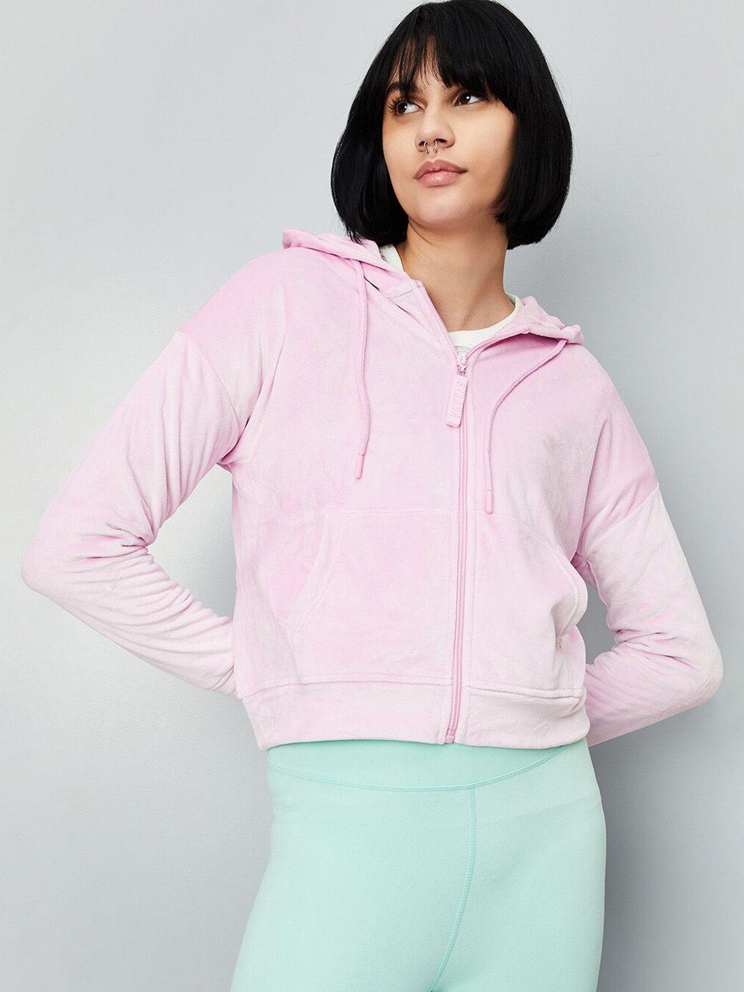 max hooded pure cotton front-open sweatshirt