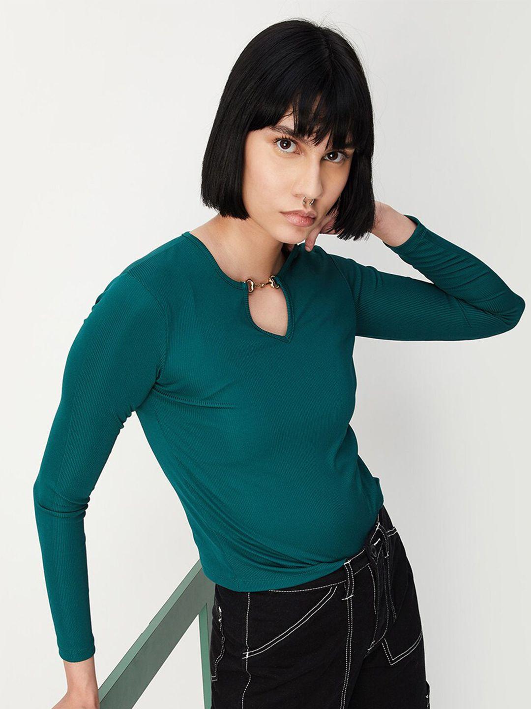 max keyhole neck regular top