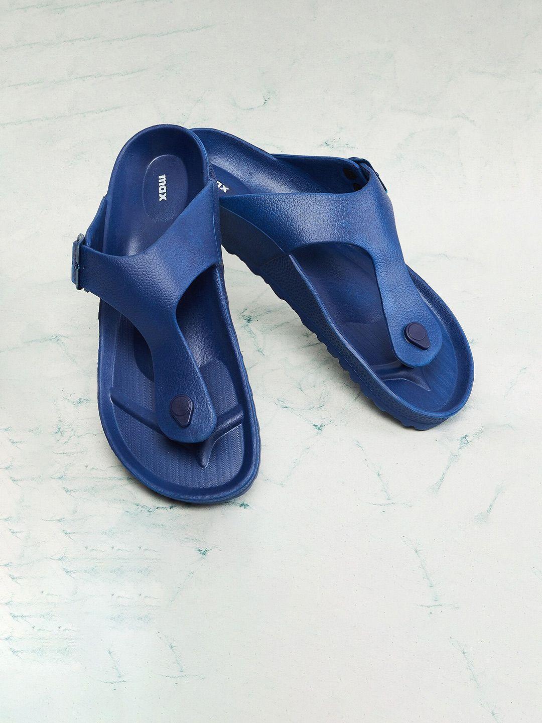 max men blue comfort sandals