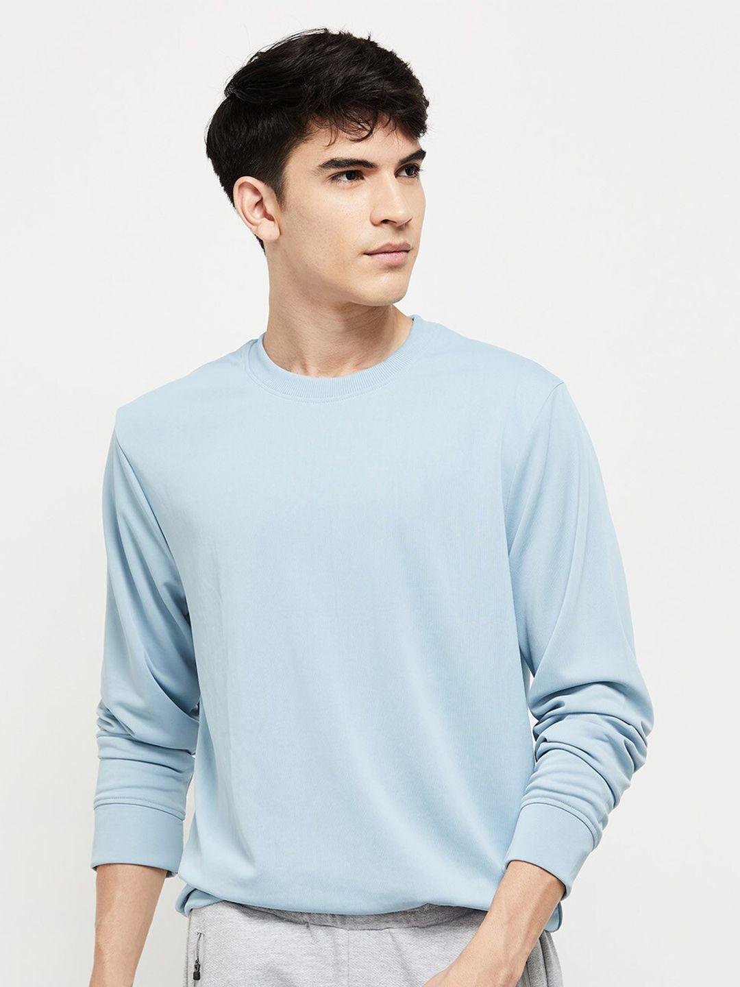 max men blue sweatshirt
