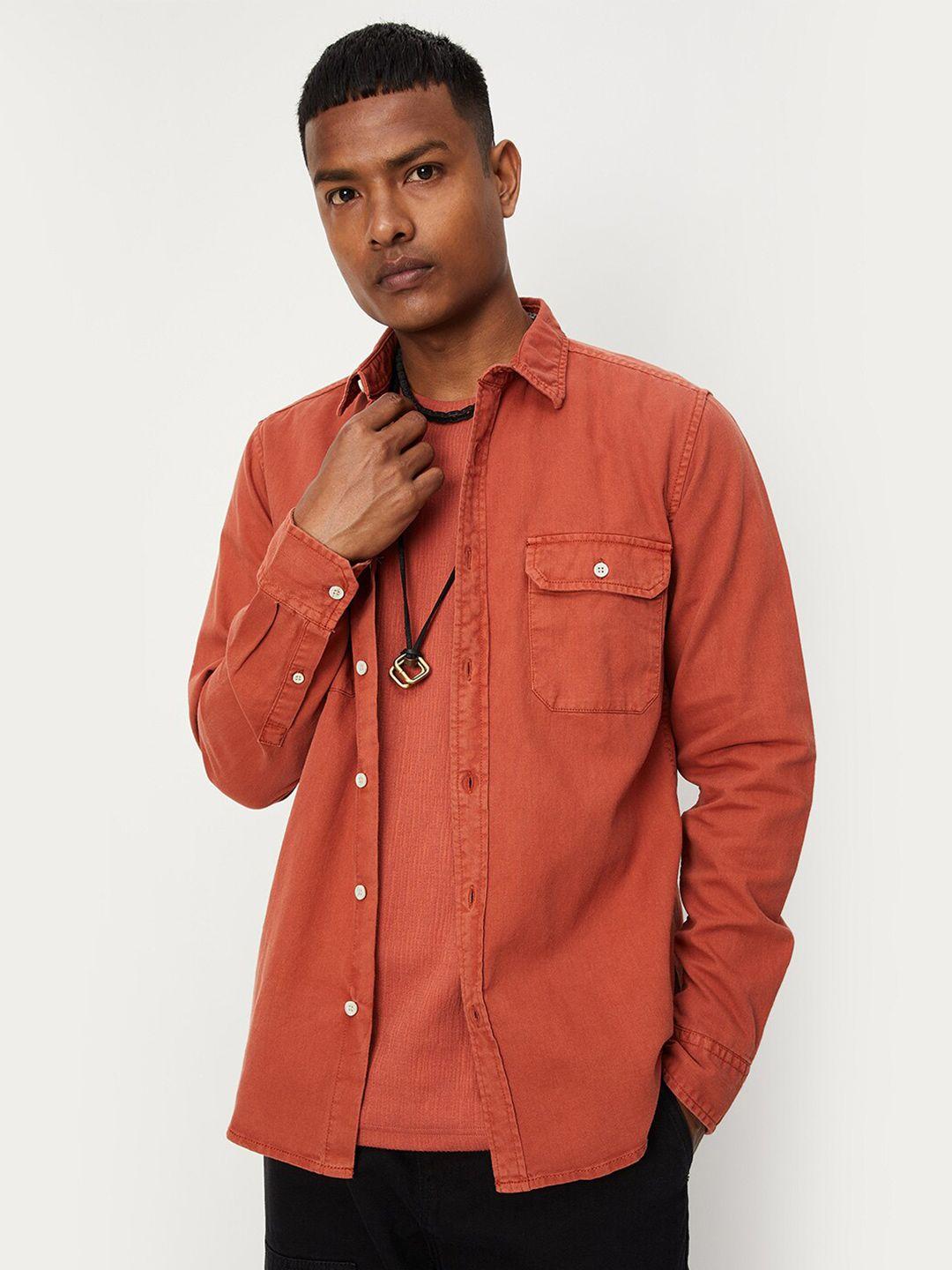 max men casual cotton shirt