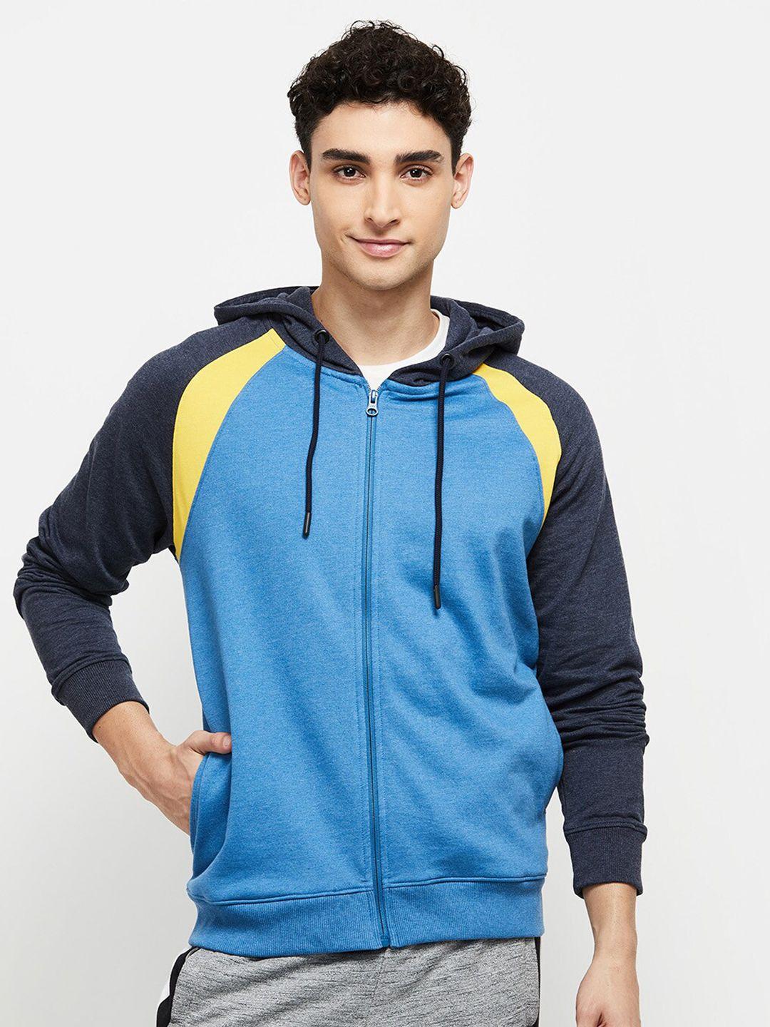 max men colourblocked sweatshirt