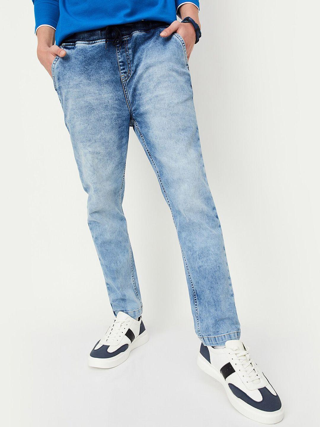 max men heavy fade clean look stretchable jeans