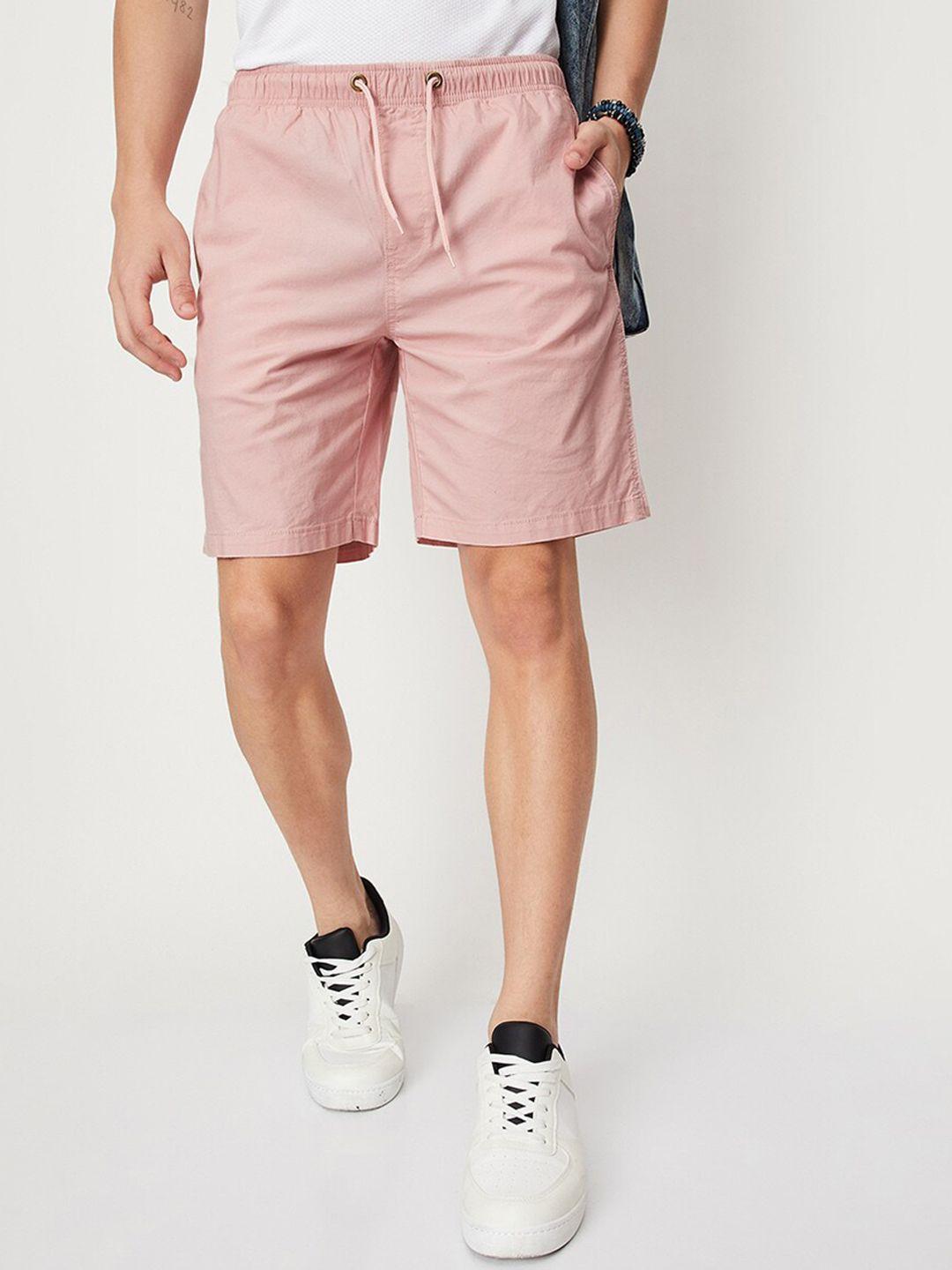 max men mid-rise chino shorts