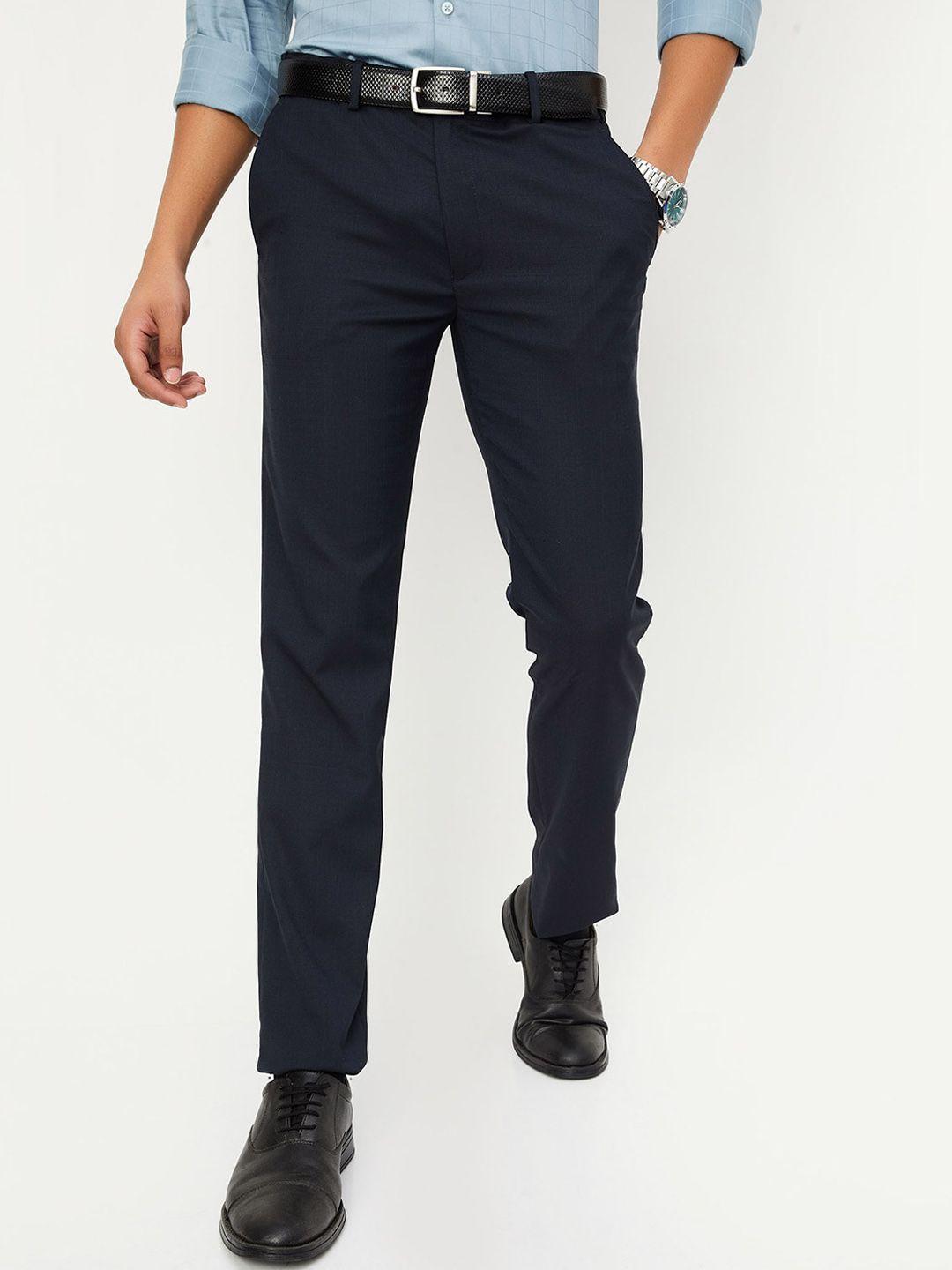 max men mid rise formal trousers
