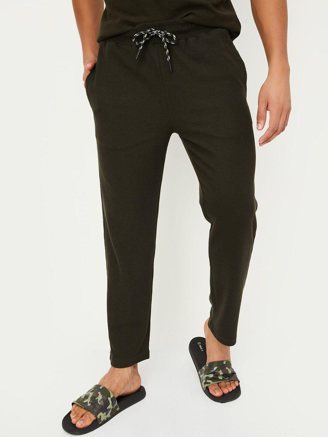 max men mid-rise straight lounge pants