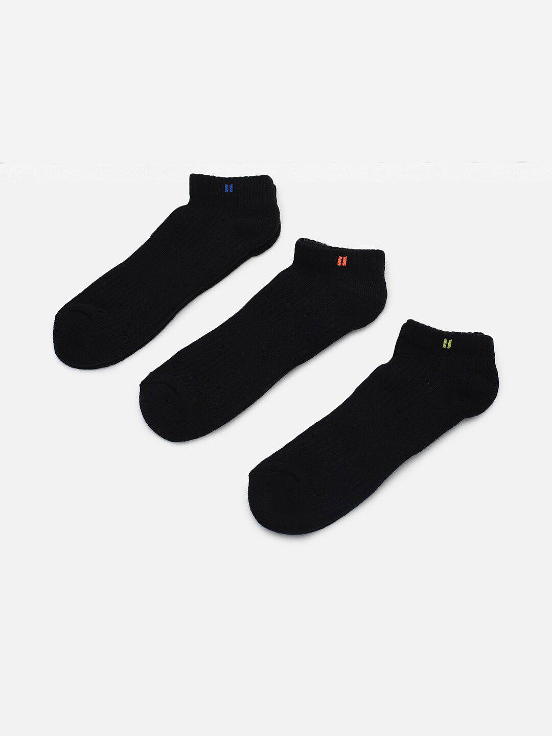 max men pack of 3 ankle-length socks