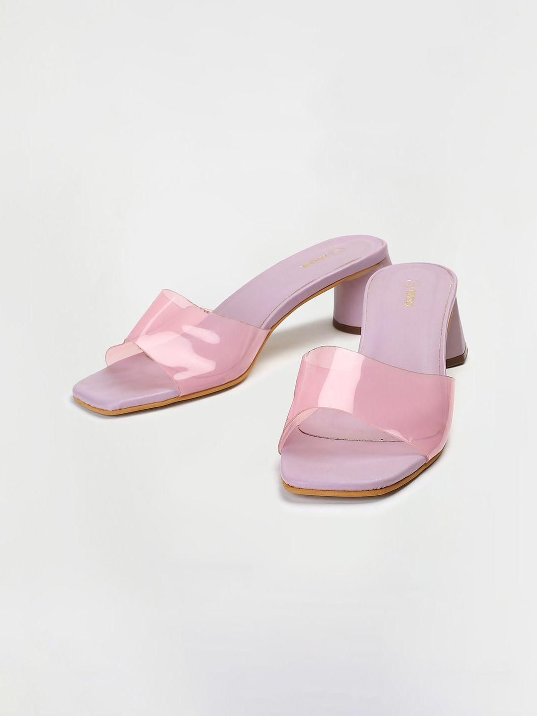 max open toe block heels